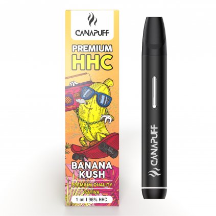 BANANA KUSH 96% HHC - CanaPuff - ONE USE - 1ml