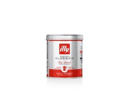 illy CLASSICO mletá káva 125 g