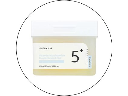 numbuzin - No. 5 Vitamin-Niacinamide Concentrated Pad 180 ml / 70 ks