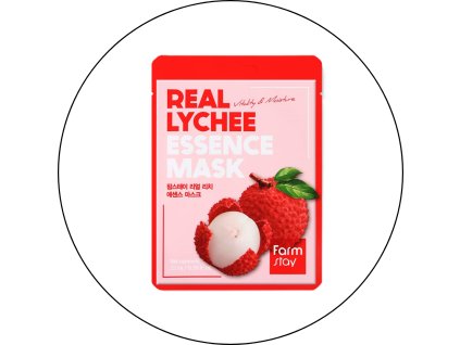 Farm stay - Real Lychee Essence Mask 23 ml / 1 ks