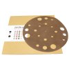 8640 1877phono retro leather couvre plateau support absorbant cuir pour vinyle 1