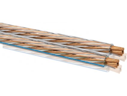 Oehlbach LS-Kabel 2x4,0mm glasklar, cívka 100m