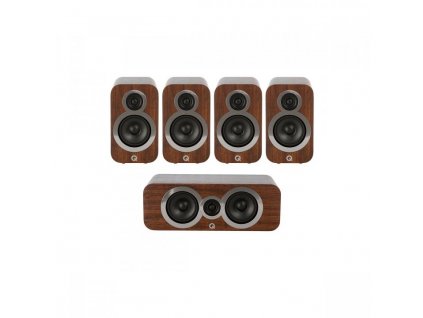 Q Acoustics Q3010i set walnut (4x3010i + 1x3090Ci)