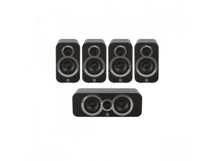 Q Acoustics Q3010i set černá (4x3010i + 1x3090Ci)