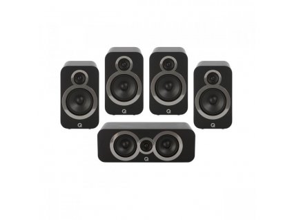 Q Acoustics Q3020i set černá (4x3020i + 1x3090Ci)