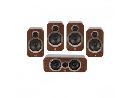 Q Acoustics Q3020i set walnut (4x3020i + 1x3090Ci)