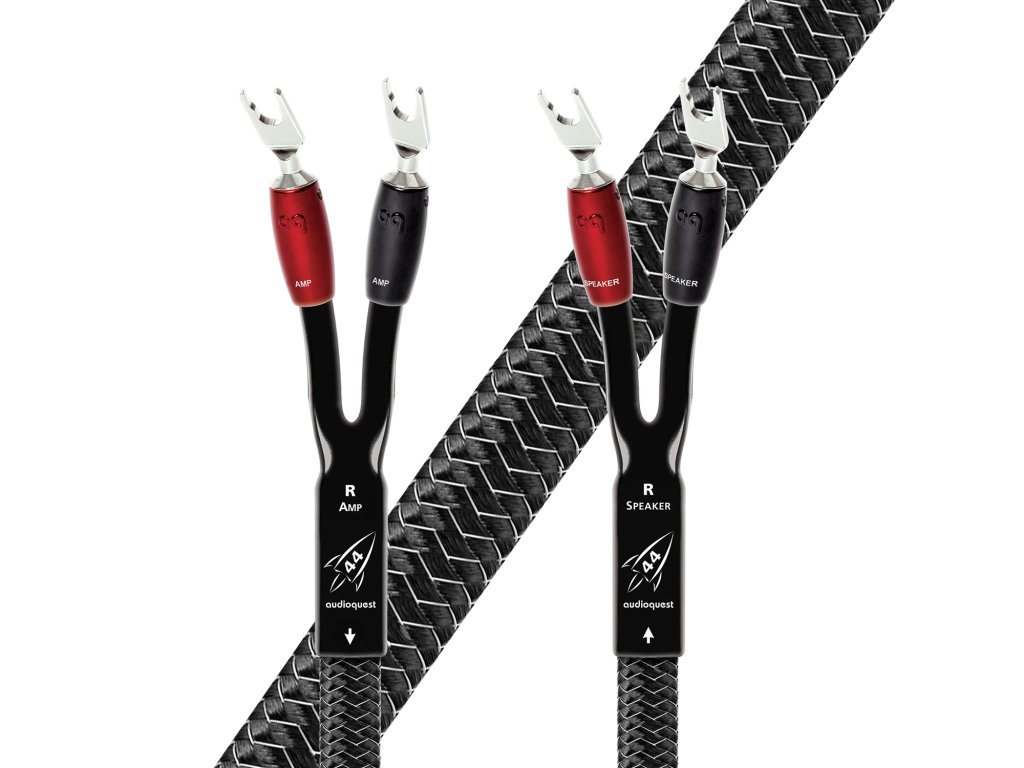 23739 6 audioquest rocket 44 fr 2 5 m reproduktorove kabely full range stribrne vidlicky