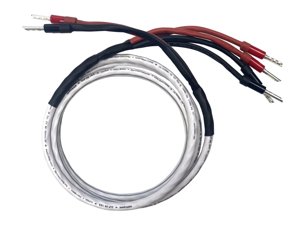 acoustique quality 646 5bw mkii reproduktorova sada kabelu bi wire zapojeni 5 0 m