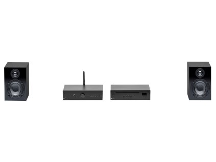 23142 pro ject stereo set e cd minimalisticky all in one audio system s cd bt a dac cerny