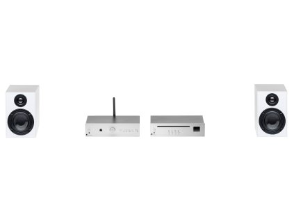 23148 pro ject stereo set e cd minimalisticky all in one audio system s cd bt a dac bily
