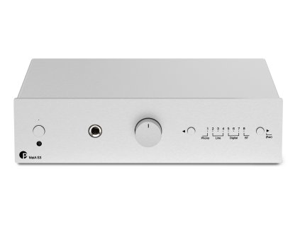 pro ject maia s3 silver maly flexibilni integrovany zesilovac stribrny
