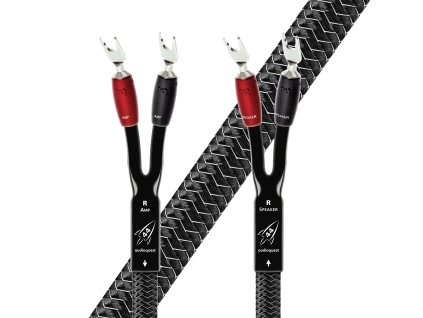 23736 6 audioquest rocket 44 fr 2 0 m reproduktorove kabely full range stribrne vidlicky