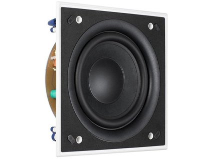 39810 kef ci200qsb thx caisson de basses encastrable cache blanc