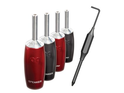 41367 audioquest suregrip 1000 bfa banana silver set 4 ks bananky stribrne