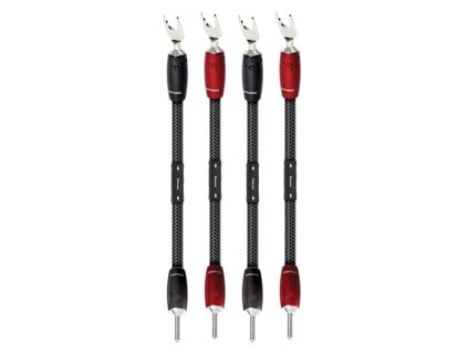 42807 audioquest biwire jumpers dragon pss silver sada 4 ks vidlicka bananek