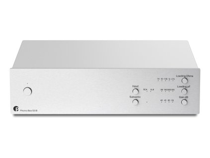 7950 pro ject phono box s3 b plne symetricky gramofonovy predzesilovac stribrny