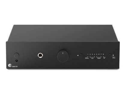 pro ject maia s3 black maly flexibilni integrovany zesilovac cerny