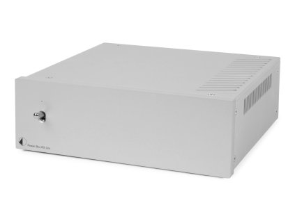 pro ject power box rs uni 1 way tt linearni napajeci zdroj pro gramofony 15 v dc stribrny