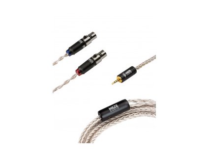 empyrean elite 2.5mm balanced silver plated pcuhd premium cables 1