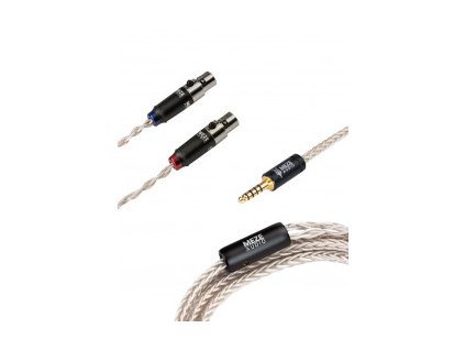 empyrean elite 4.4mm balanced silver plated pcuhd premium cables 1