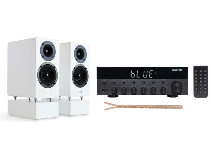 aq audio set wrs mm2 white passive fonestar as 1515 reprokabel aq 615 2x1 5 mm2