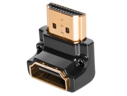 audioquest hdmi adapter 90 n otoceni dolu hdmi samec hdmi samice