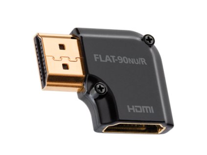 audioquest hdmi adapter 90 nu r otoceni vpravo hdmi samec hdmi samice