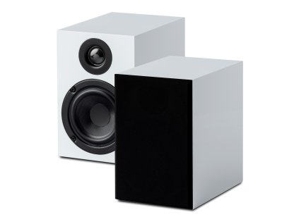 8373 7 pro ject speaker box 3 e 2 pasmova regalova reprosoustava high gloss white