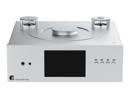 pro ject cd box rs2 tube silver elektronkovy high end cd prehravac