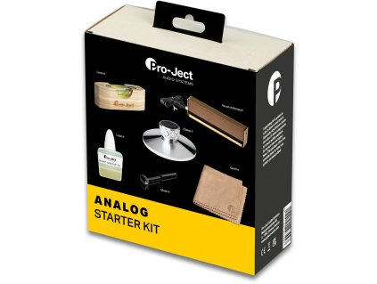 pro ject analog starter kit brush it premium clean cloth level clamp lube it