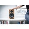 43365 8 pro ject colourful audio system 2 all in one hi fi system s gramofonem walnut