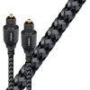 6627 audioquest carbon optilink 1 5 m opticky kabel toslink 3 5 mm mini adapter