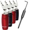 audioquest suregrip series 507 bfa spade silver set 4 ks vidlicky stribrne