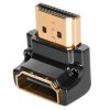 audioquest hdmi adapter 90 n otoceni dolu hdmi samec hdmi samice