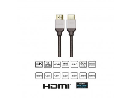 Kordz PRO3 18 Gb/s HDMI kabel (Délka 2m)
