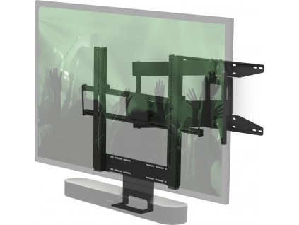 Flexson nastavitelný držák Sonos Beam/Playbar a TV až 65"