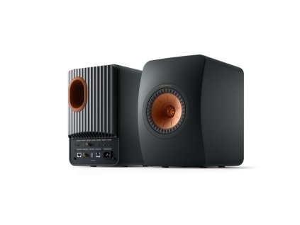 KEF LS50 II. Wireless • aktivní Hi-Fi systém (Barvené provedení Carbon / Black)