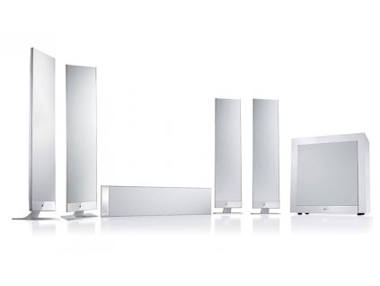 KEF T305 • System, sada 5.1 SLIM (Barevné provedení White)