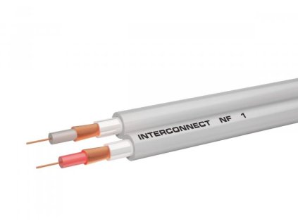 Oehlbach NF 1 Stereo kabel/ bílá