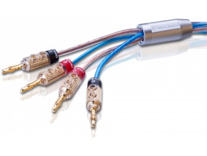 Oehlbach Bi Tech 4.4, bi-wiring kabel 4>4 banánky (Délka 2,0m)