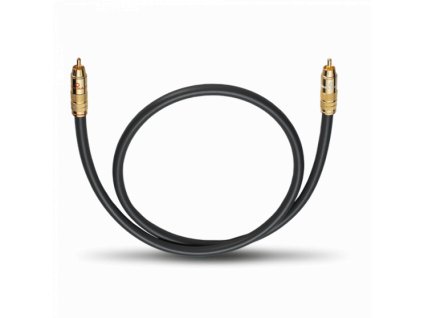 Oehlbach NF 214 Subwooferkabel (Délka 1,0m, Barva anthrazit)