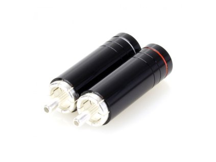 6678 elecaudio te rc90s connecteurs rca cuivre tellurium plaque silver o 85mm la paire