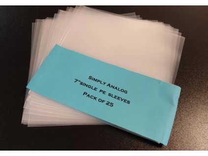 vyr 3625 Simply Analog 7 SINGLE PE SLEEVES