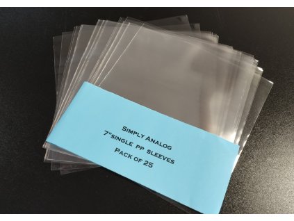 Simply Analog - 7" SINGLE PP SLEEVES
