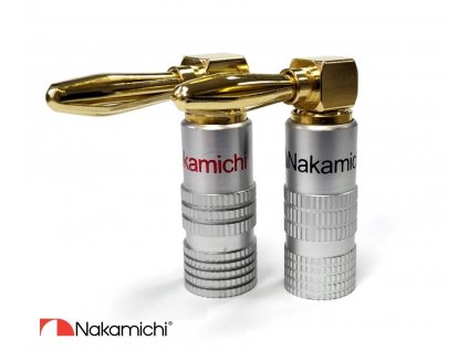 Nakamichi - Banana Plugs Angle N0534A