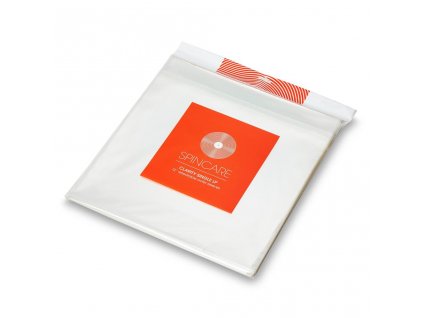 Spincare CLARITY 12 Inch SINGLE LP Resealable Outer Record Sleeves