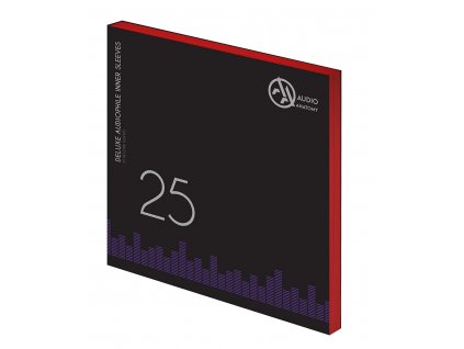 Audio Anatomy INNER SLEEVES 12″ (Provedení Red 25)