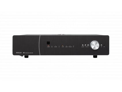 rs k3 integrated amplifier charcoal front 1