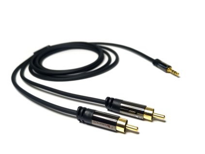 NAKAMICHI - HQ Premium 2RCA-jack 3,5mm (Délka 1,0m)