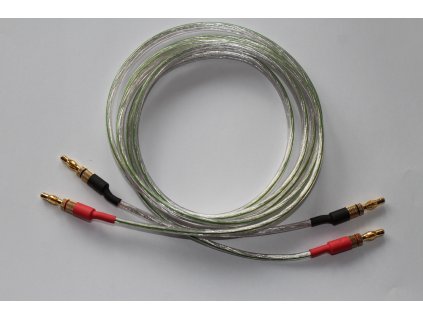 Oehlbach Silverline reprokabel 2 x 1.5mm/banánky/ (Délka 2m)